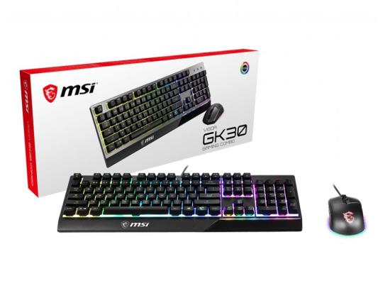 NÄPPÄIMISTÖ + HIIRI/VIGOR GK30 YHDISTELMÄ US MSI