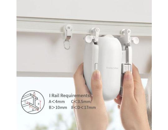 SMART HOME CURTAIN WHITE/I RAIL W0701600 SWITCHBOT