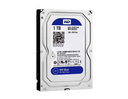 HDD WESTERN DIGITAL Blue 1TB SATA 3.0 64 Mt 7200 rpm 3,5" WD10EZEX