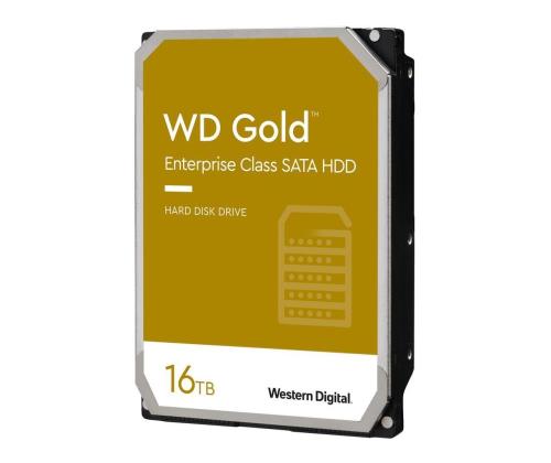 Kiintolevy WESTERN DIGITAL Gold 16TB SATA 3.0 512 MB 7200 rpm 3.5" WD161KRYZ