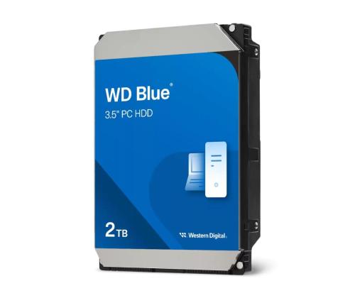 HDD WESTERN DIGITAL Blue 2TB SATA 3.0 64 Mt 5400 rpm 3,5" WD20EARZ