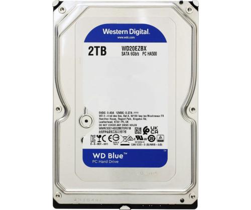 HDD WESTERN DIGITAL Blue 2TB SATA 3.0 256 Mt 7200 rpm 3,5" WD20EZBX