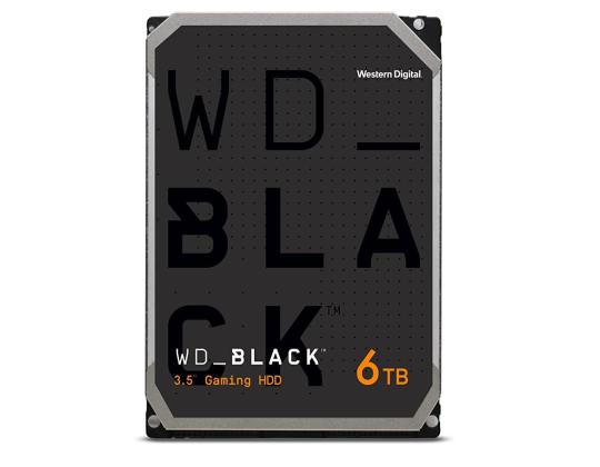 HDD WESTERN DIGITAL Black 6TB SATA 128 Mt 7200 rpm 3,5" WD6004FZWX