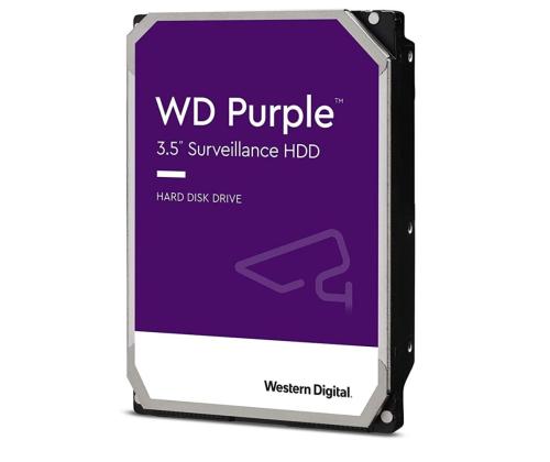 Kiintolevy WESTERN DIGITAL Purple 6TB SATA 256 MB 5400 rpm 3.5" WD64PURZ