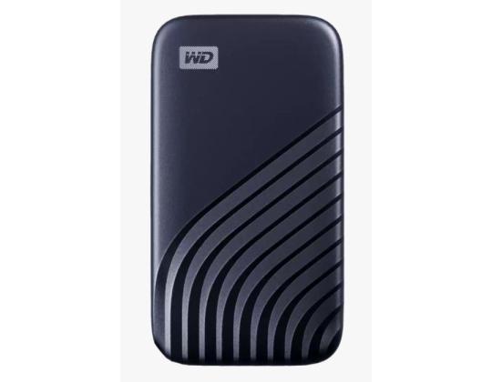 Ulkoinen SSD WESTERN DIGITAL My Passport 500 Gt USB-C Kirjoitusnopeus 1000 Mt/s Lukunopeus 1050...