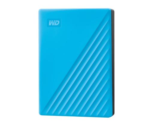 Väline kõvaketas HDD WESTERN DIGITAL My Passport 4TB USB 2.0 USB 3.0 USB 3.2 Väri Sininen WDBPKJ0040BBL-WESN
