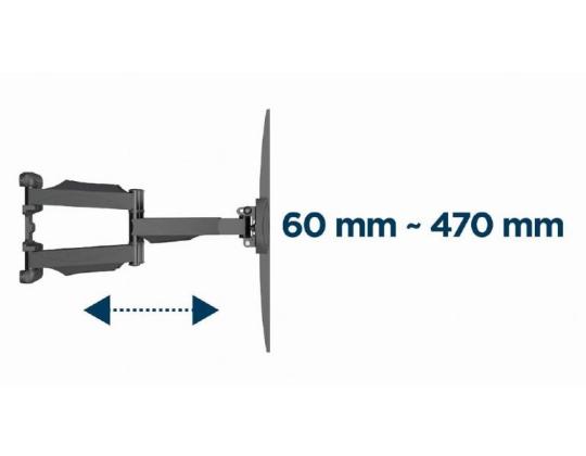 Televisio ACC SEINÄKIINNIKE 32-58"/WM-58ST-01 GEMBIRD