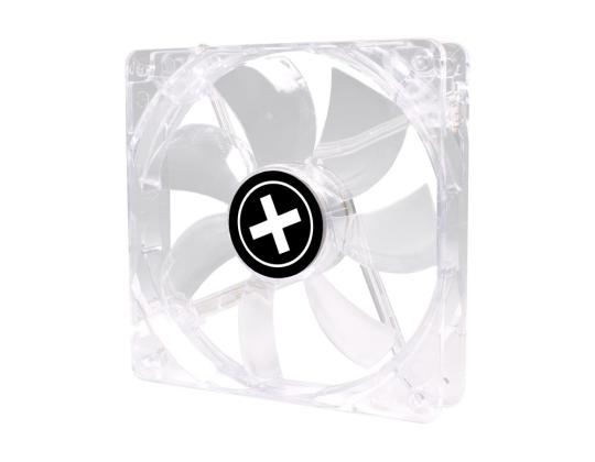 CASE FAN 120MM TRANSP 3PIN+4P/PUNAINEN 12V XF046 XILENCE