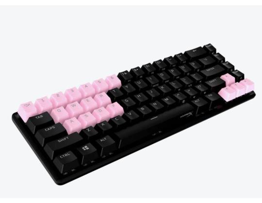 Näppäimistön painikkeet, vaaleanpunainen pelaajalle 519U0AA#ABA HYPERX