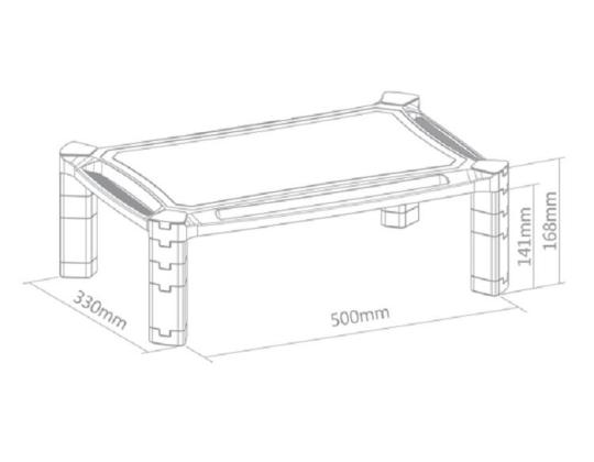 Monitorikinnitus RISER 10KG NSMONITOR20 NEOMOUNTS
