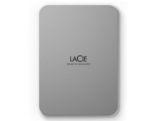 Ulkoinen HDD LACIE Mobile Drive 2TB USB-C Color hopea STLP2000400