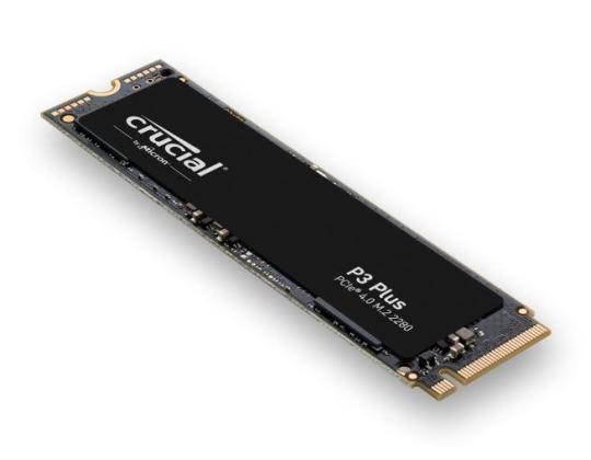 Kõvaketas SSD CRUCIAL P3 Plus 4TB M.2 PCIE NVMe 3D NAND Kirjoitusnopeus 4100 Mt s Lukunopeus 4800 Mt...