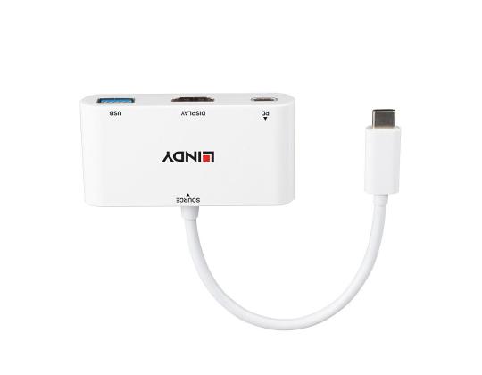 Üleminek USB-C - HDMI 43340 LINDY