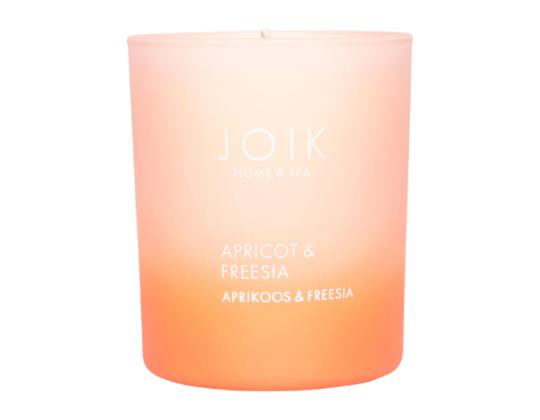Tuoksukynttilä JOIK Aprikoosi ja freesia lasikupissa 150g