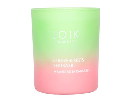 Tuoksukynttilä JOIK Mansikka-raparperi lasikupissa 150g
