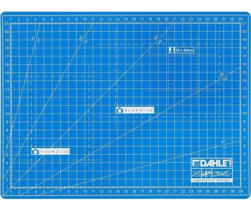 Leikkuumatto 22x30cm DAHLE sininen