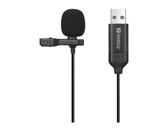 SANDBERG Streamer USB Clip -mikrofoni