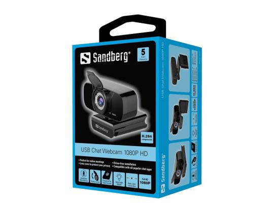 SANDBERG USB Chat Webcam 1080P HD