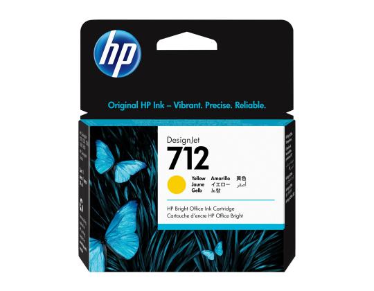 HP 712 29 ml keltainen DesignJet -muste