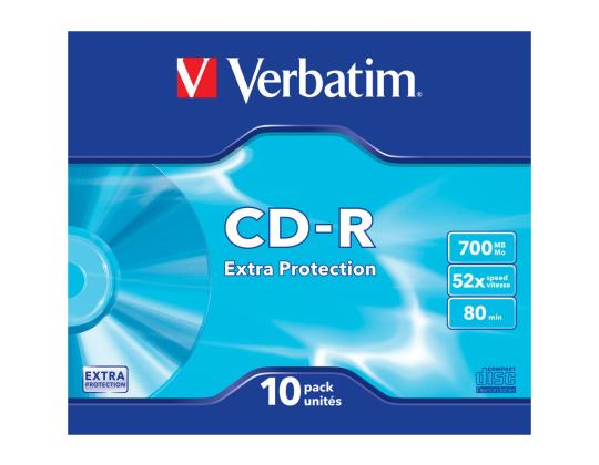VERBATIM CD-R 700MB 52X EXTRA P
