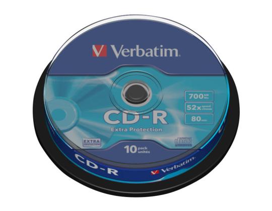 VERBATIM CD-R 700MB 52X EXTRA P