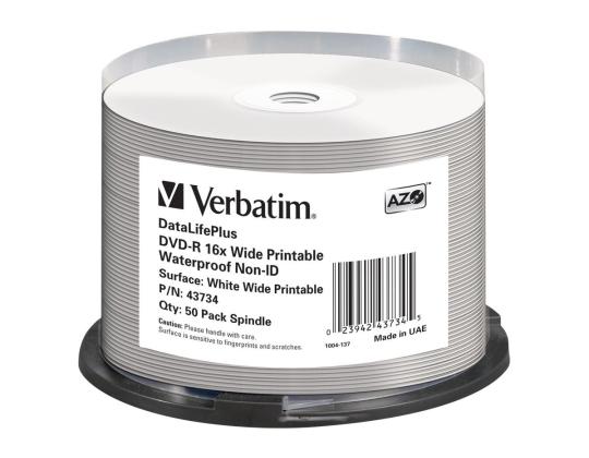 VERBATIM 43734 DVD-R Verbatim-kara