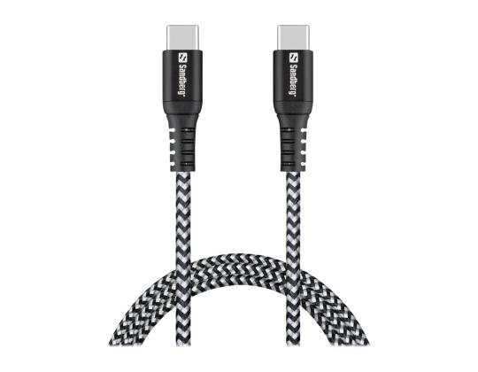 SANDBERG Survivor USB-C-USB-C-kaapeli 1M