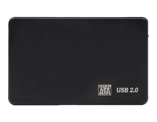 QOLTEC Alanumero HDD-kotelo HDD/SSD musta