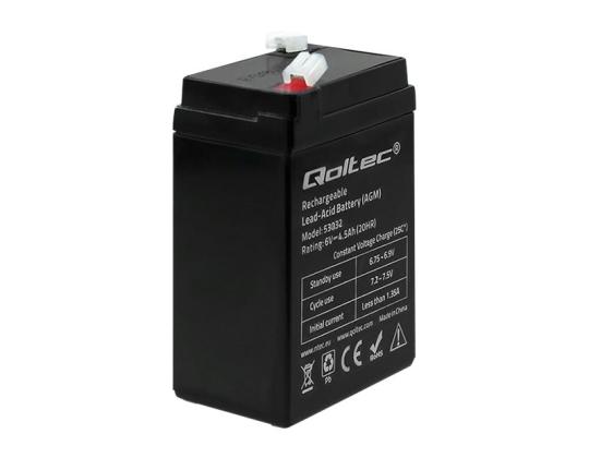 QOLTEC 53032 Qoltec Battery AGM 6V 4