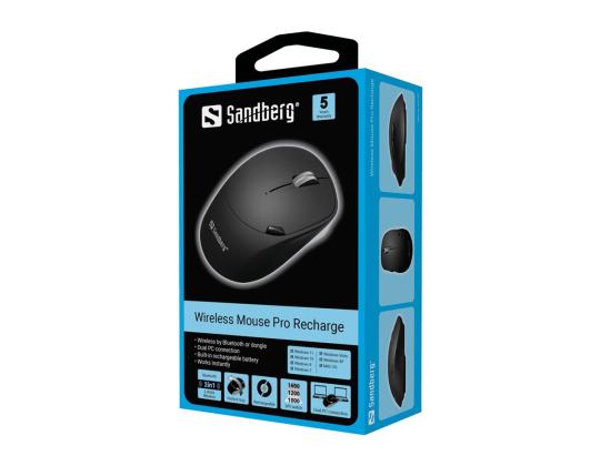 SANDBERG Wireless Mouse Pro -lataus