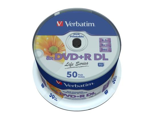 VERBATIM 97693 DVD+R DL Verbatim spin