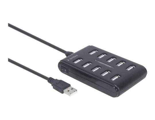 GEMBIRD 10 - portti USB 2.0 HUB on pakollinen