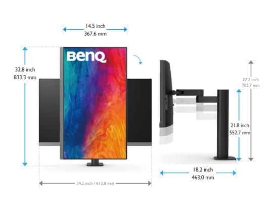 BENQ PD2706UA 27 tuuman 4K IPS P3 -näyttö