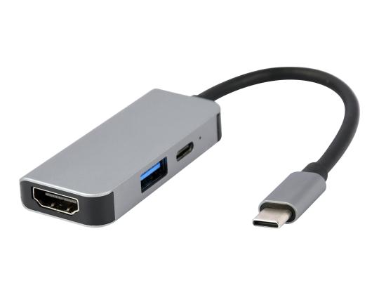 GEMBIRD moniporttinen sovitin USB Type C