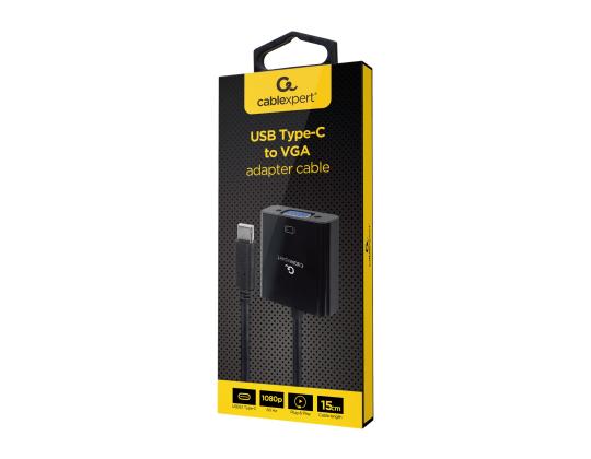 GEMBIRD USB Type-C - VGA-sovitinkaapeli