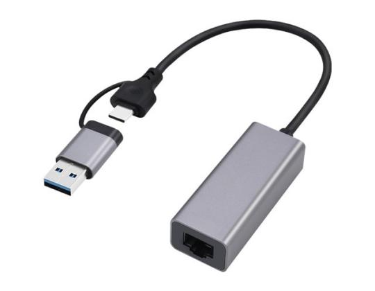 GEMBIRD USB 3.1 + Type-C Gigabit -sovitin