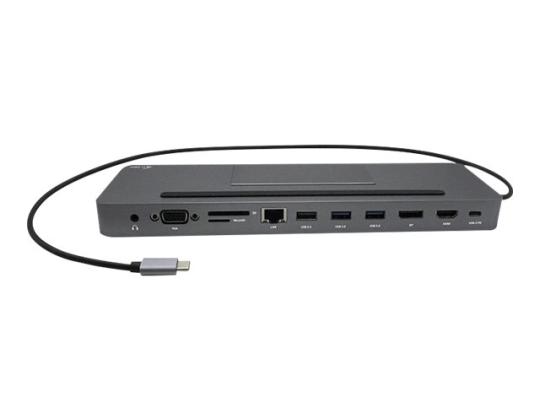 I-TEC USB-C metallitelakka + laturi 112W