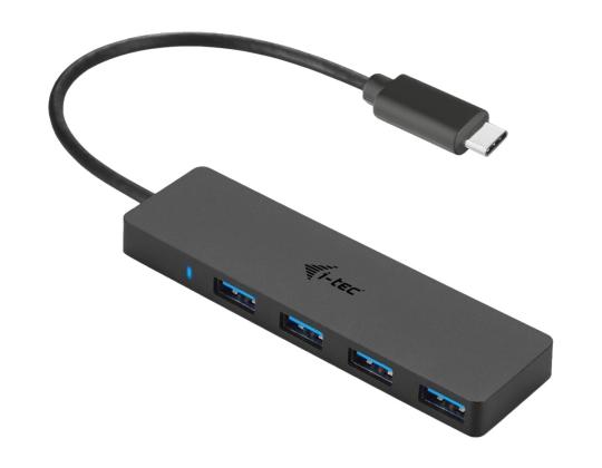 I-TEC USB C SLIM HUB 4-porttinen passiivinen