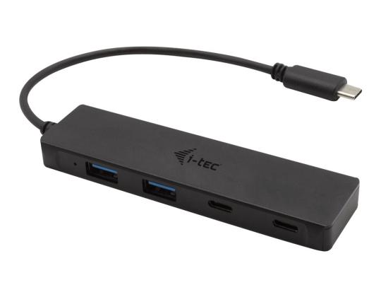 I-TEC USB-C metallikeskitin 2xUSB 3.0 2xUSB-C