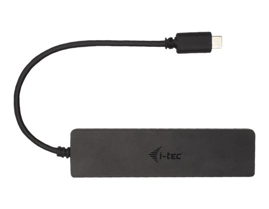 I-TEC USB-C metallikeskitin 2xUSB 3.0 2xUSB-C