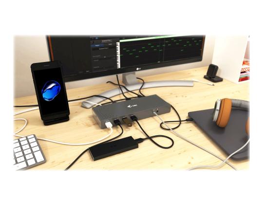 I-TEC USB 3.0/USB-C 5K Dualdock