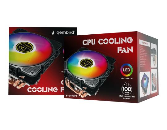 GEMBIRD CPU jäähdytystuuletin X140