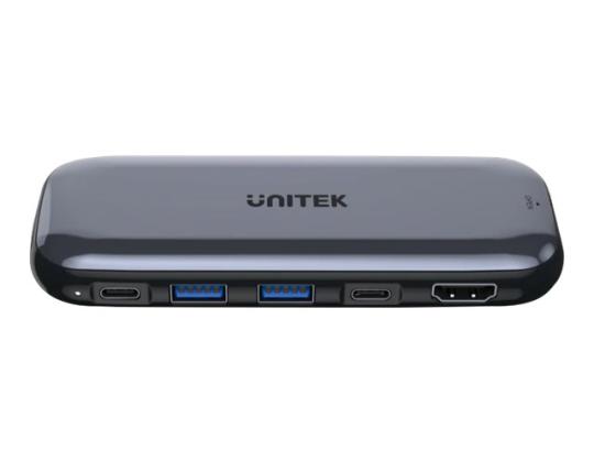 UNITEK HUB USB-C M.2 DISC HDMI PD 100W