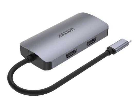 UNITEK Hub USB-C 1xUSB 3.1 Gen1 VGA