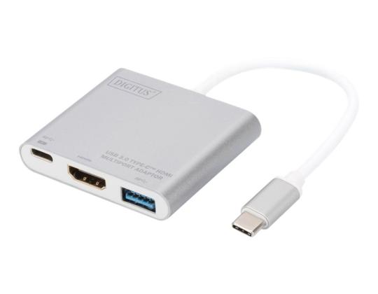 DIGITUS USB 3.0 Type-C HDMI-moniportti