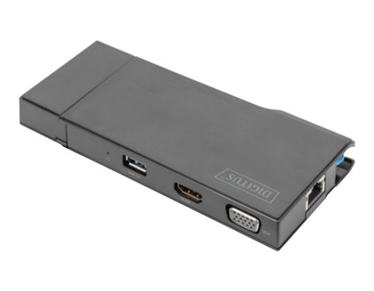 DIGITUS Universal dokkimisjaam, üleminek USB 3.0 7 - P