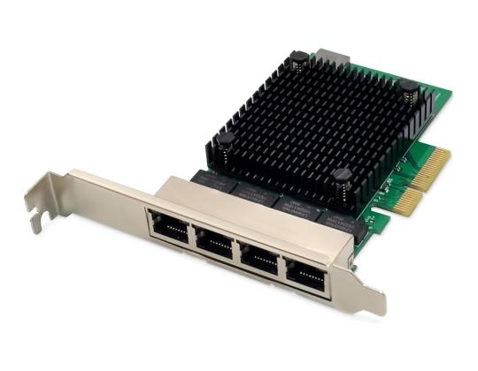 DIGITUS 4Port RJ45 RTL8125B Server NIC