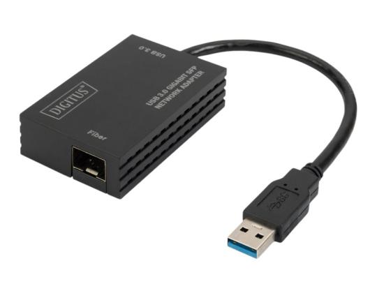 DIGITUS USB 3.0 Gigabit SFP verkko. sovitin