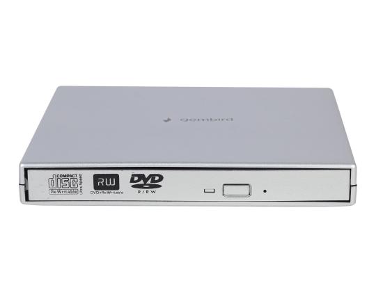 GEMBIRD Ulkoinen USB DVD-asema hopea