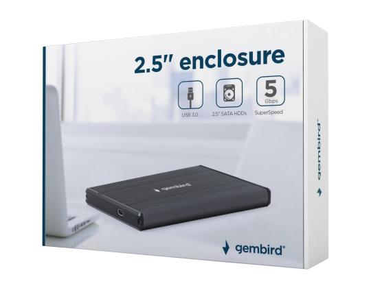 GEMBIRD EE2-U3S-3 Gembird HDD/SSD -kotelo